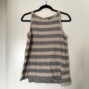 Madewell Striped Linen Tank Medium